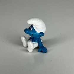 Siddende Sm�lf  Lille - Schleich Patineret 