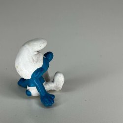 Siddende Sm�lf  Lille - Schleich Patineret 