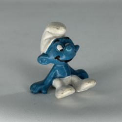 Siddende Sm�lf  Stor - Schleich Patineret 