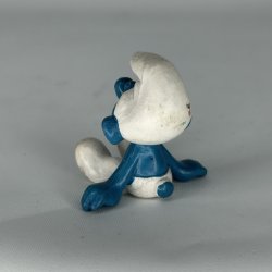 Siddende Sm�lf  Stor - Schleich Patineret 