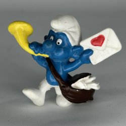 Postbud Sm�lf Hjerte - Schleich Patineret