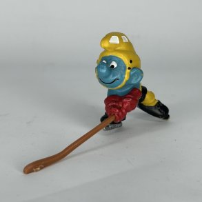 Ishockey Sm�lf m. Brun Hockeystav - Schleich Patineret 