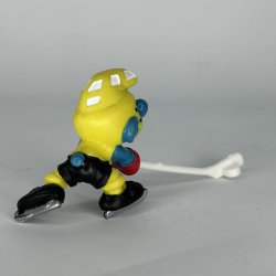 Ishockey Sm�lf m. Hvid Hockeystav - Schleich Patineret 