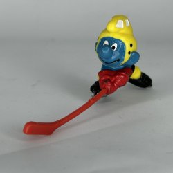 Ishockey Sm�lf m. R�d Hockeystav - Schleich Patineret