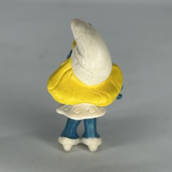 Sm�lfine i lille hvid kjole - Schleich Patineret 