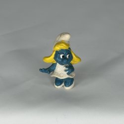 Sm�lfine i lille hvid kjole - Schleich Patineret 