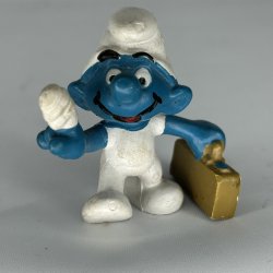 F�rstehj�lp Sm�lf Brun - Schleich Patineret 