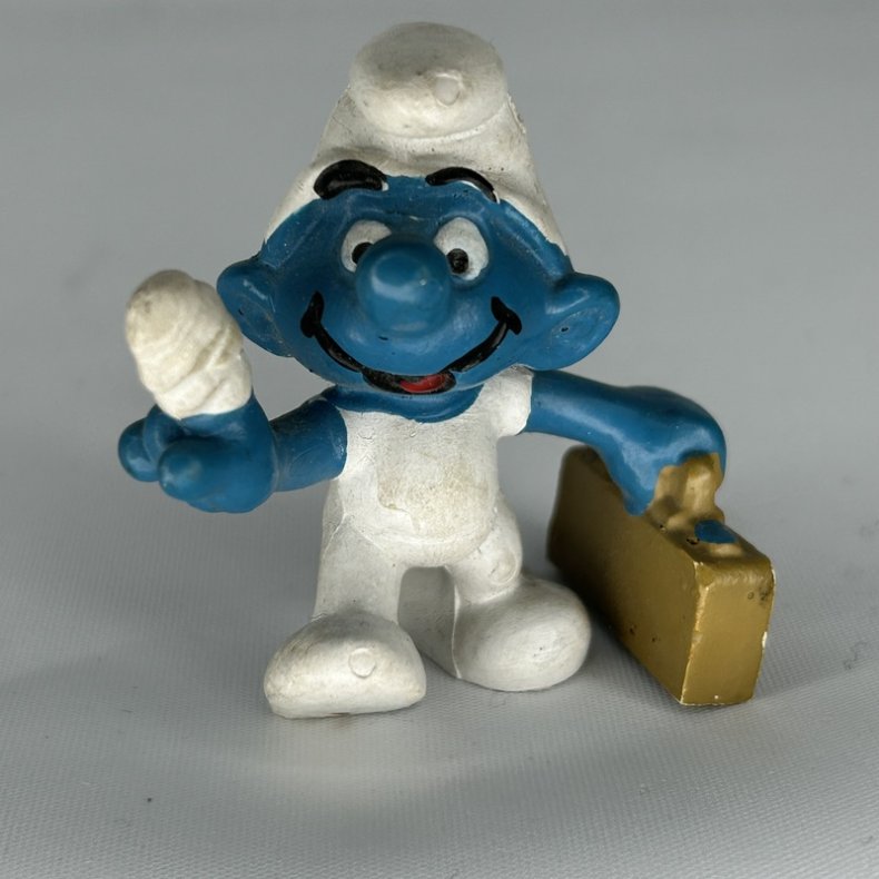 F�rstehj�lp Sm�lf Brun - Schleich Patineret 