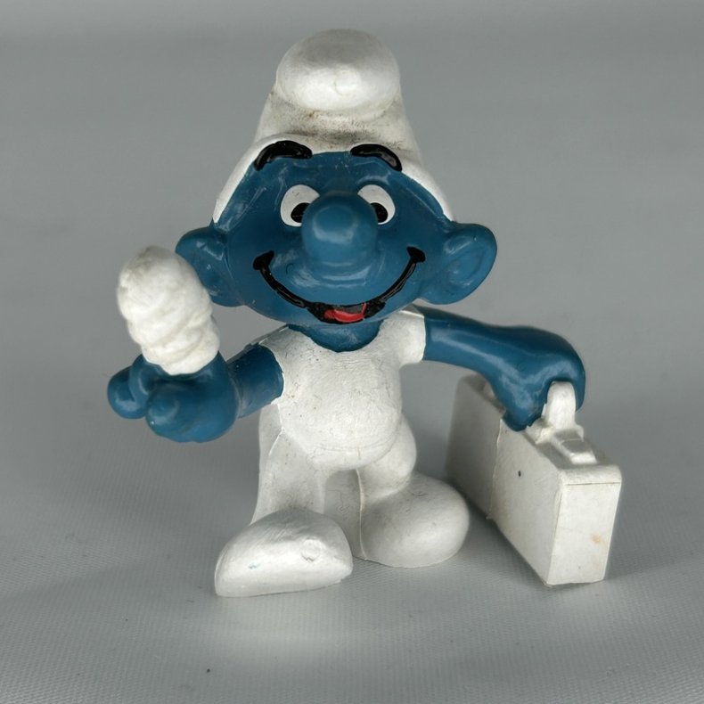 F�rstehj�lp Sm�lf Hvid - Schleich Patineret 