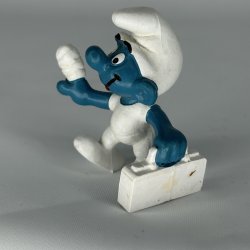 F�rstehj�lp Sm�lf Hvid - Schleich Patineret 