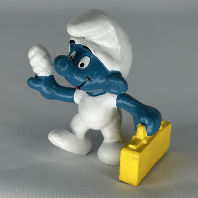 F�rstehj�lp Sm�lf Gul - Schleich Patineret 