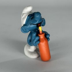 Sj�lden T�rstig Sm�lf Lys Orange - Schleich Patineret 