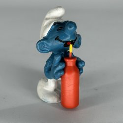 Sj�lden T�rstig Sm�lf M�rk Orange - Schleich Patineret 