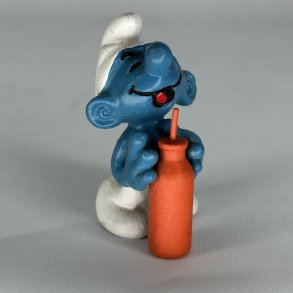 Sj�lden T�rstig Sm�lf Orange - Schleich Patineret