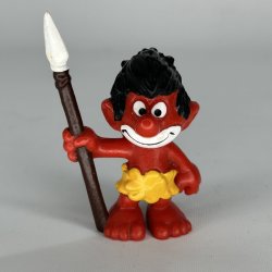 Jungle Zulu Sm�lf M�rk - Schleich Patineret 