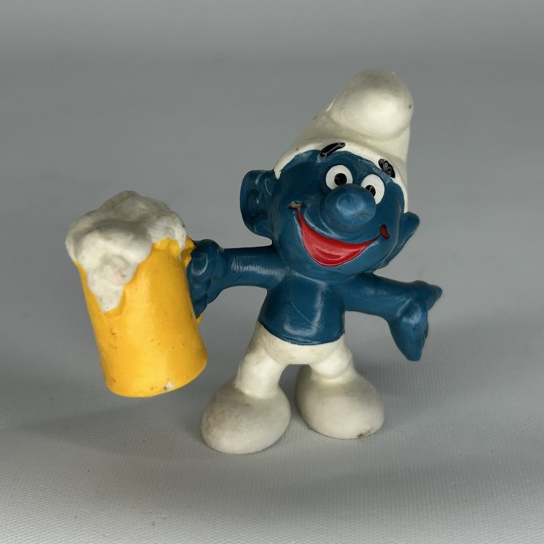 Sm�lf med �l - Schleich Patineret 