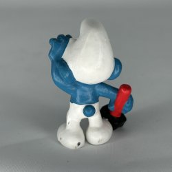 Sm�lf med Hammer - Schleich Patineret 