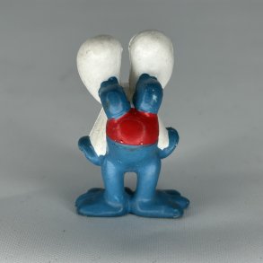 Sm�lf p� h�nder R�d - Schleich Patineret 