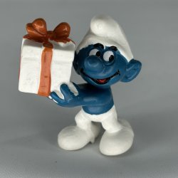 Sm�lf med Hvid gave - Schleich Patineret 