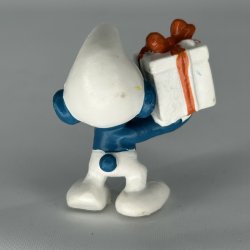 Sm�lf med Hvid gave - Schleich Patineret 