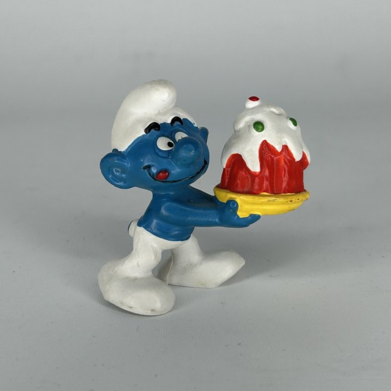 Sm�lf med Kage - Schleich Patineret 