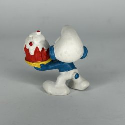 Sm�lf med Kage - Schleich Patineret 