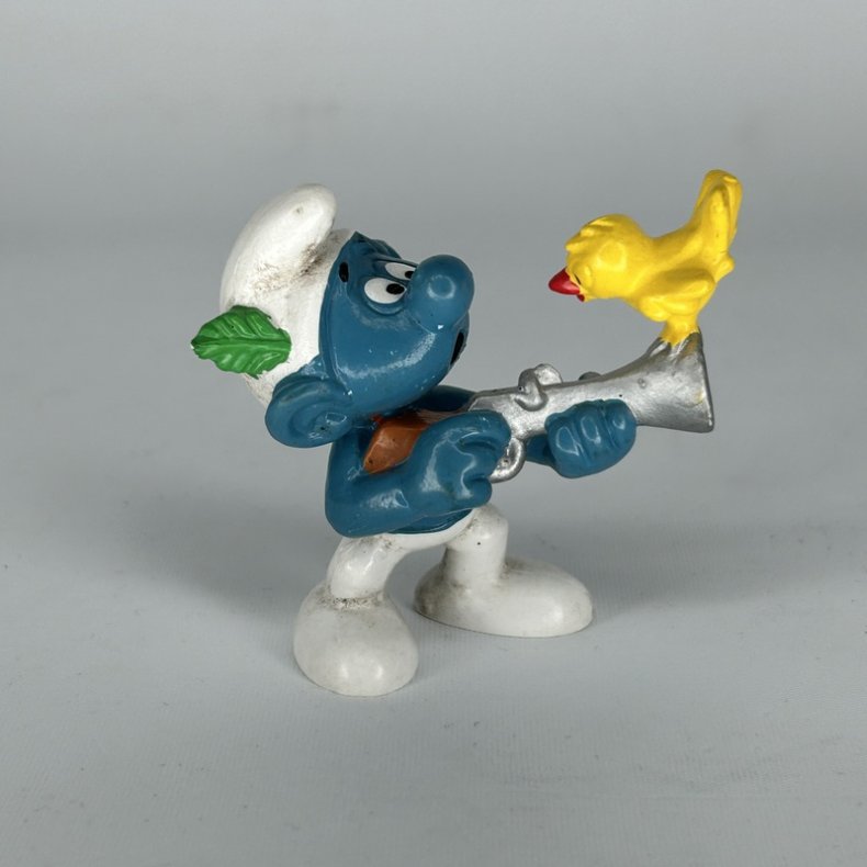 Sm�lf som J�ger - Schleich Patineret 