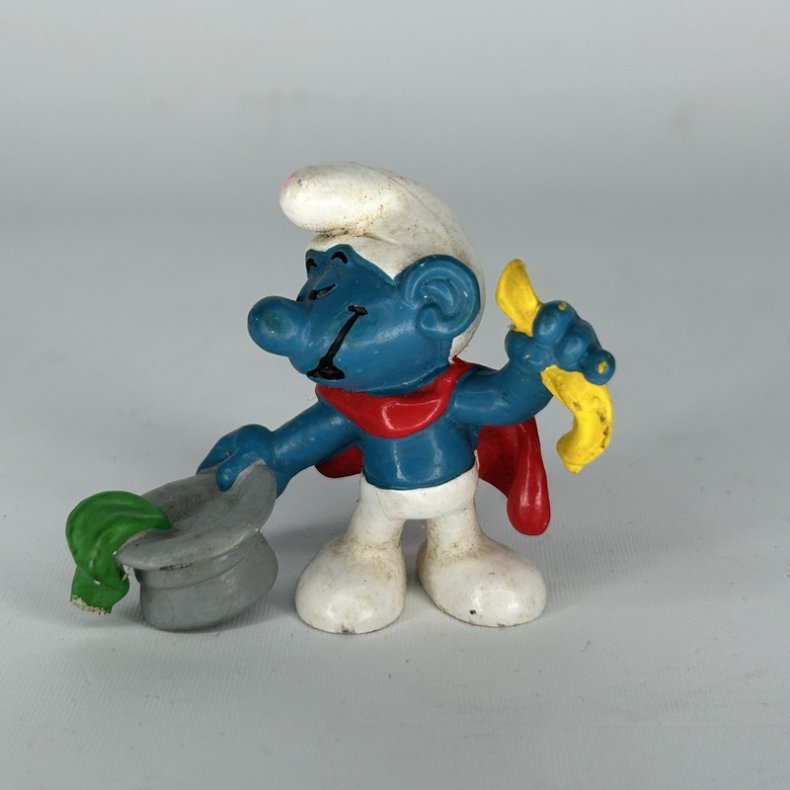 Tryllekunstner Sm�lf - Schleich Patineret 