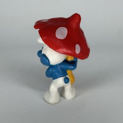 Sm�lf med svamp Paraply R�d - Schleich Patineret 