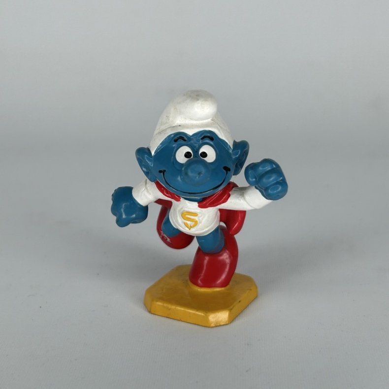 Superman Sm�lf Gul fod - Schleich Patineret 