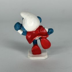 Superman Sm�lf Hvid fod - Schleich Patineret 