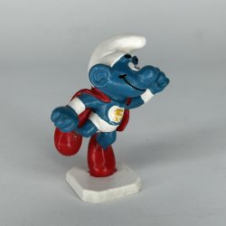 Superman Sm�lf Hvid fod - Schleich Patineret 