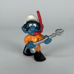 Dykker Sm�lf - Schleich Patineret 