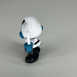 Politimand Sm�lf Hvid - Schleich Patineret 