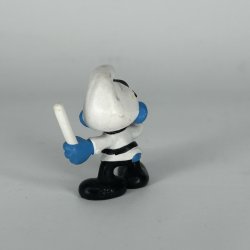 Politimand Sm�lf Hvid - Schleich Patineret 