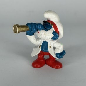 Gammelsm�lf Captajn Hvid - Schleich Patineret 