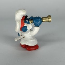 Gammelsm�lf Captajn Hvid - Schleich Patineret 