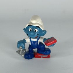 Murer Sm�lf Bl� - Schleich Patineret 