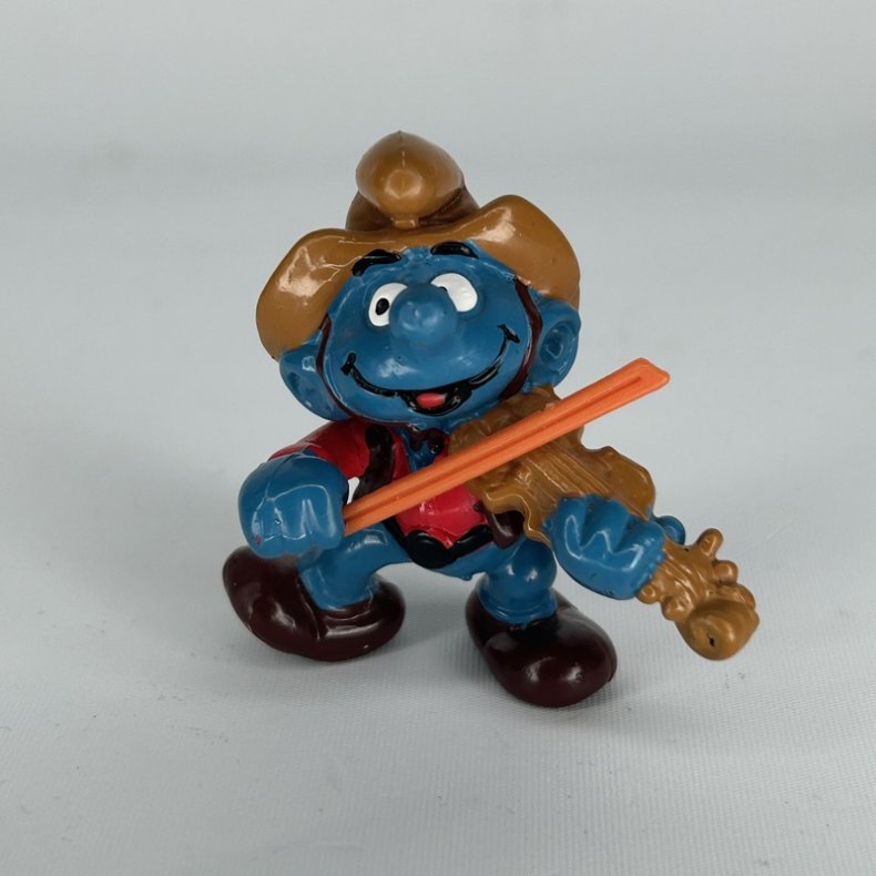 Country Sm�lf med Violin - Schleich Patineret 