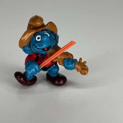Country Sm�lf med Violin - Schleich Patineret 