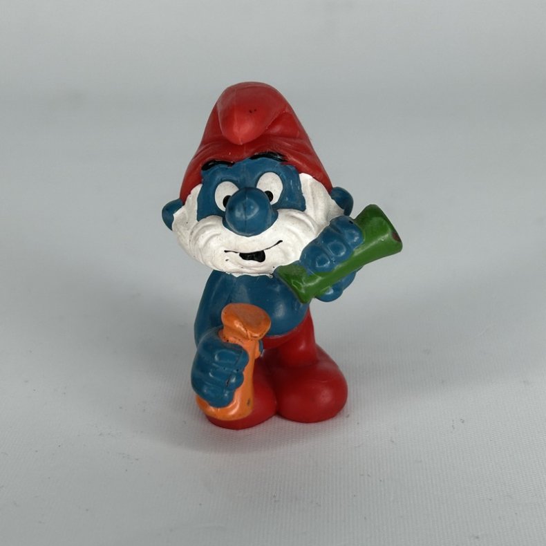 Gammelsm�lf med Eliksier - Schleich Patineret 