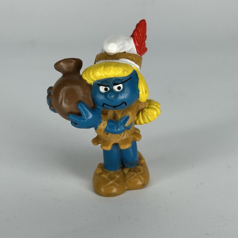 Indianer Sm�lfine - Schleich Patineret 