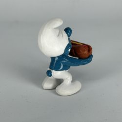 Sm�lf med Hot Dog - Schleich Patineret 