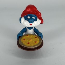 Gammelsm�lf med Pizza - Schleich Patineret 