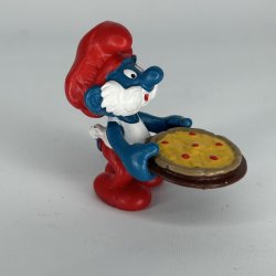 Gammelsm�lf med Pizza - Schleich Patineret 