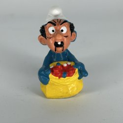Sm�lf som Gargamel- Schleich Patineret 