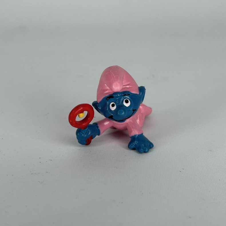 Lyser�d Baby Sm�lf - Schleich Patineret 
