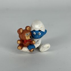 Baby Sm�lf med bamse Lys - Schleich Patineret 