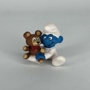 Baby Sm�lf med bamse M�rk - Schleich Patineret 