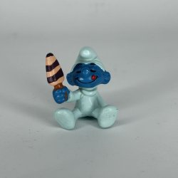 Baby Sm�lf med is Beige - Schleich Patineret 